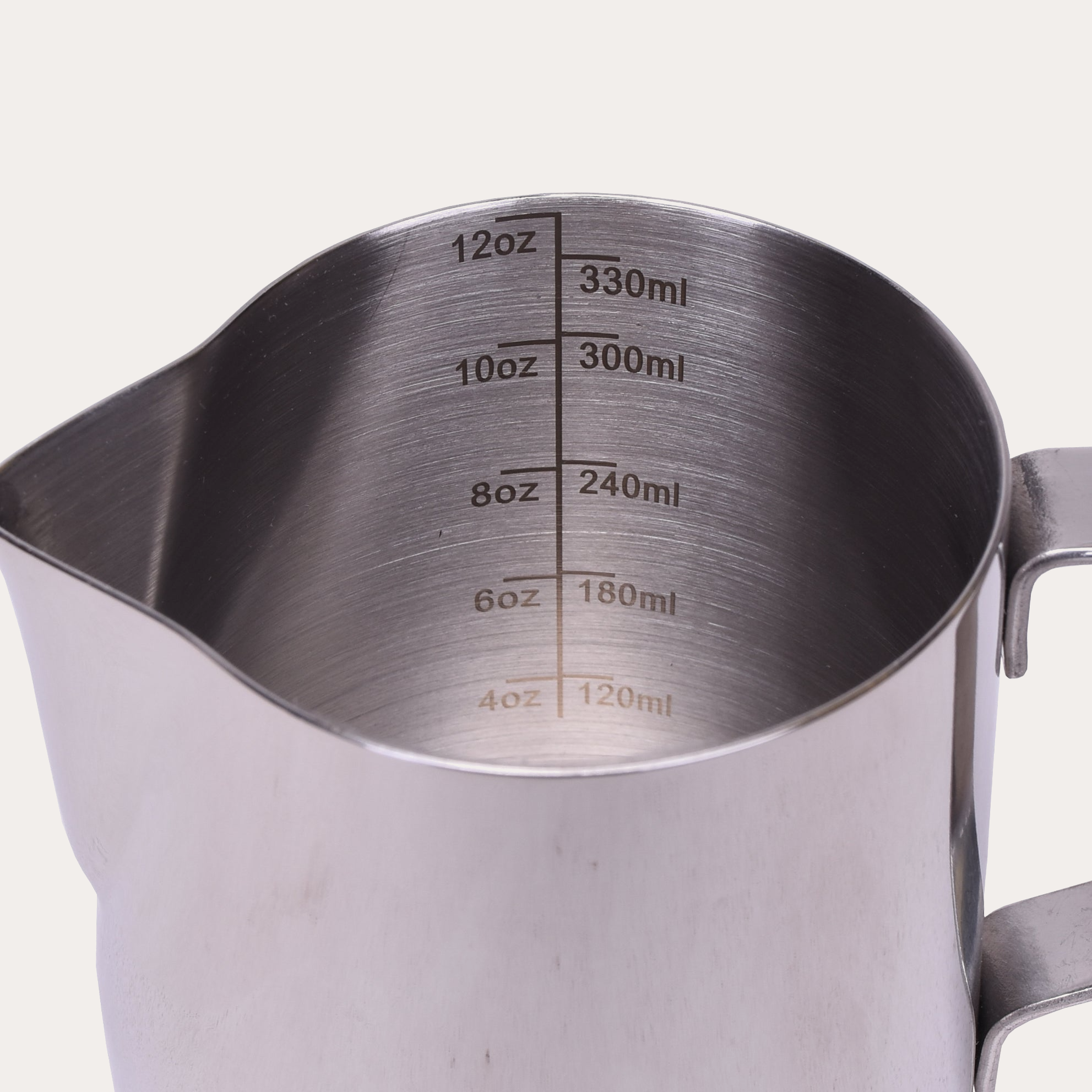 joefrex Milchkännchen mit Skala 350/590ml