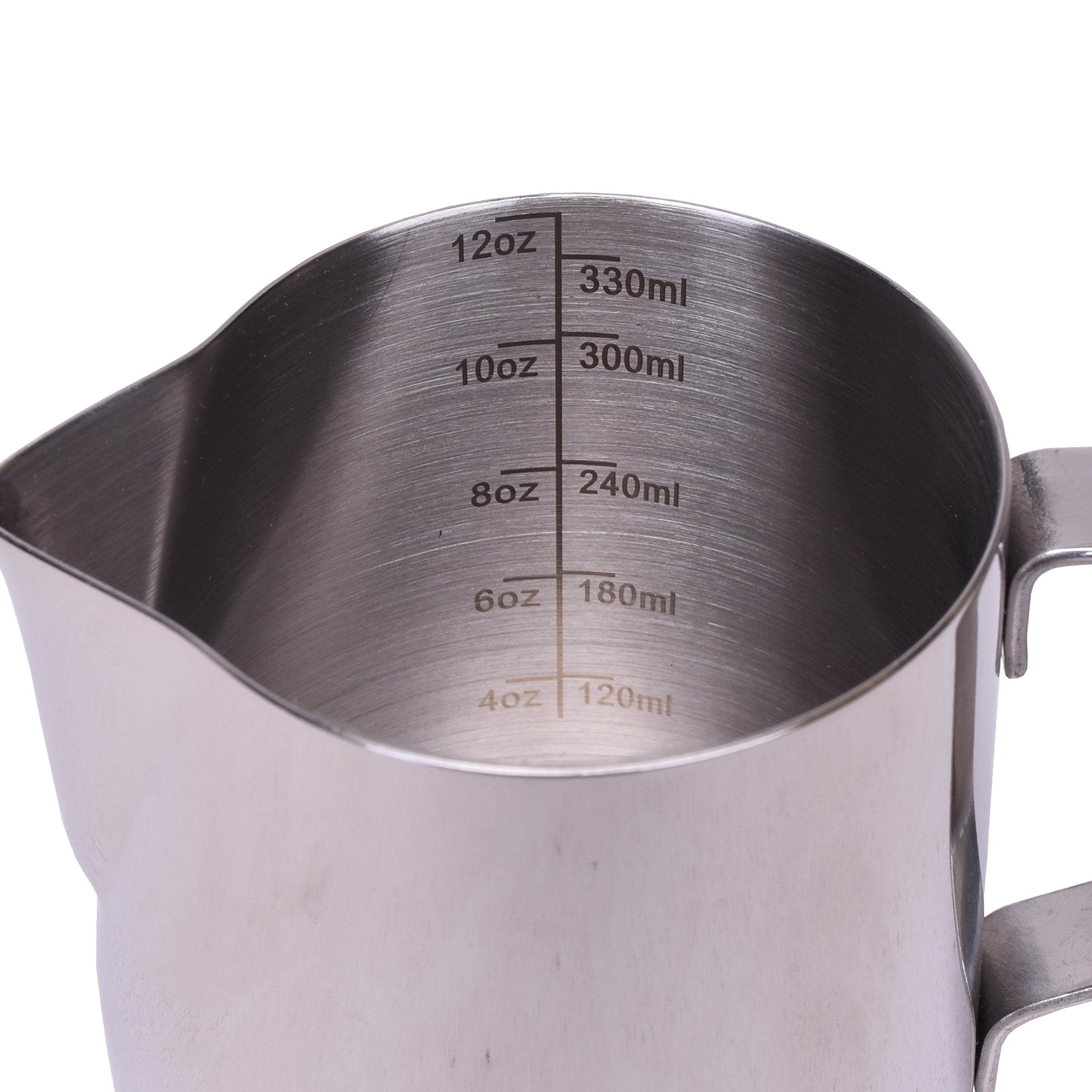 joefrex Milchkännchen mit Skala 350/590ml