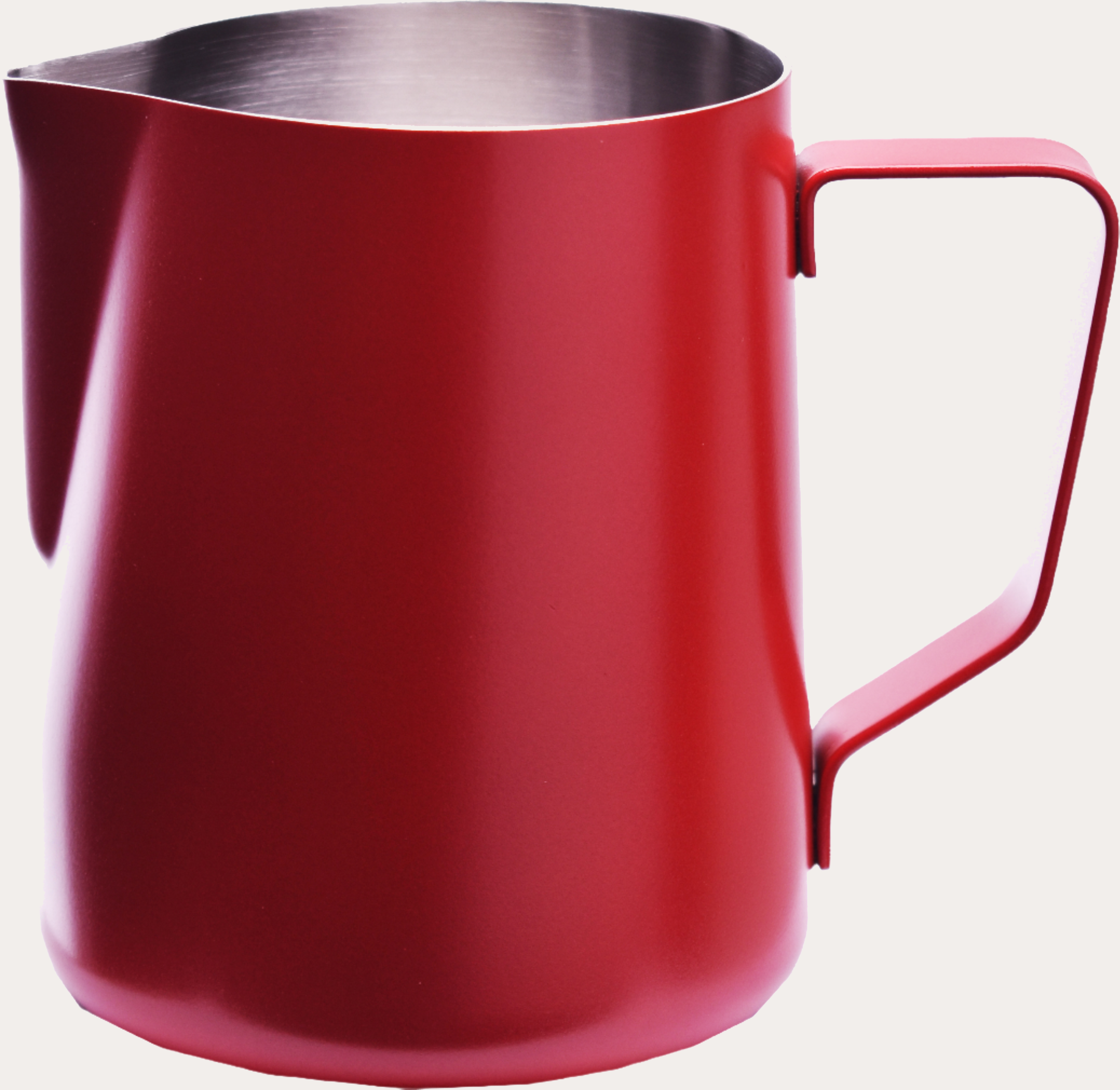 joefrex Milchkännchen Pulverbeschichtung Rot 350/590ml