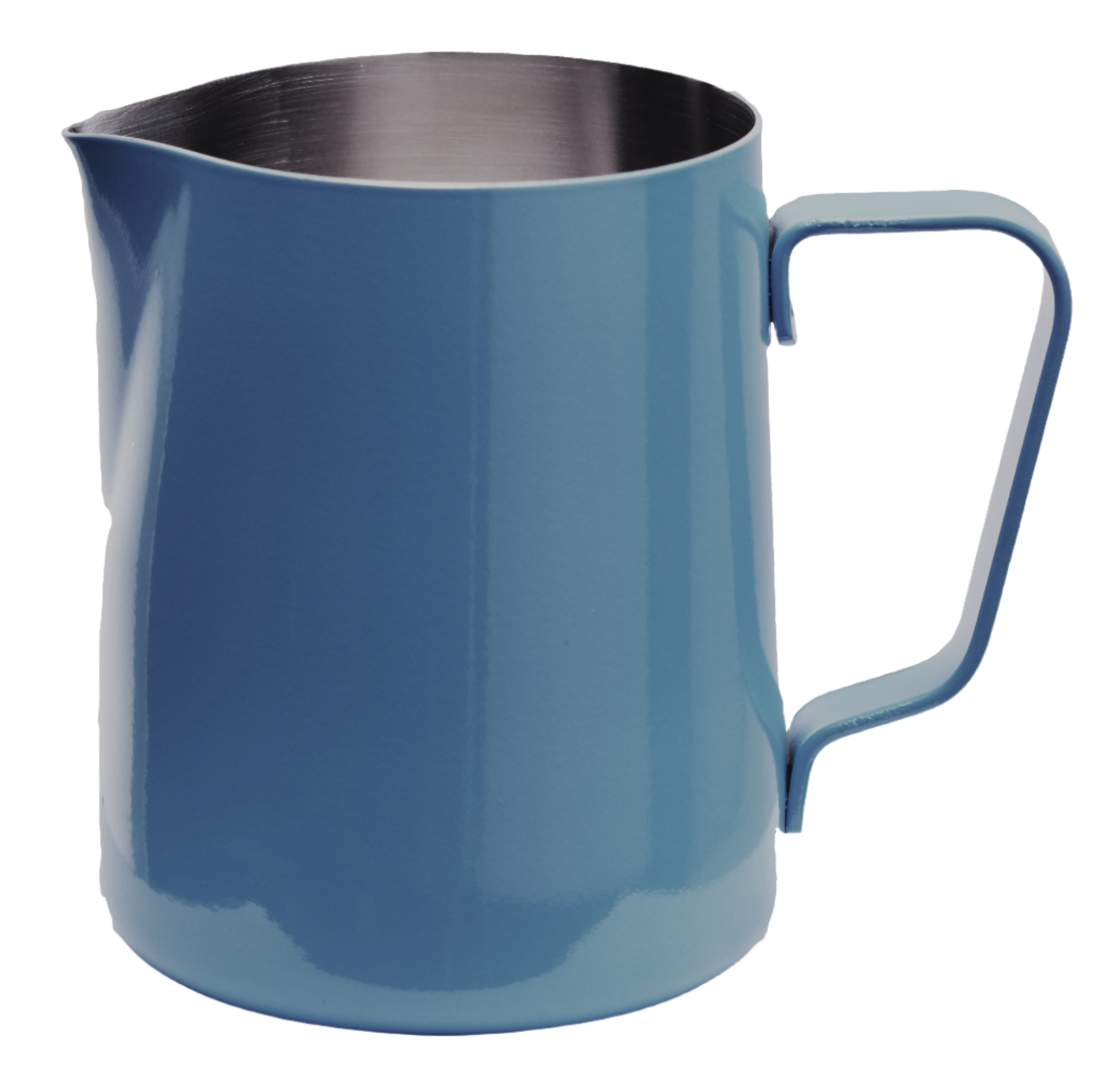 joefrex Milchkännchen Pulverbeschichtung Dark Azur 350/590ml