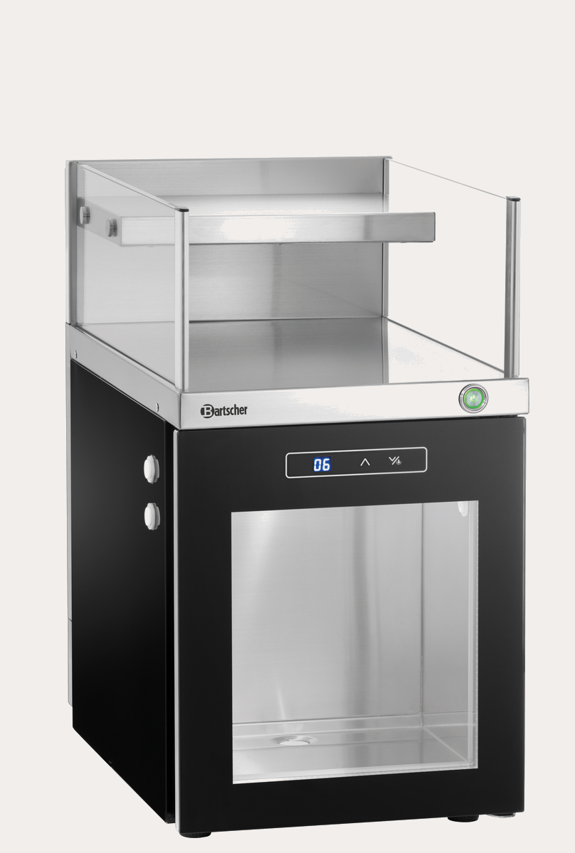 Bartscher Tassenwärmer mit Milchkühlschrank